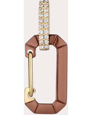 Eera Diamond & 18K Small Chiara Drop Earring - Natural