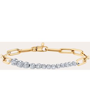 Gabriela Artigas Diamond & 14K Ascending Chain Bracelet - Natural