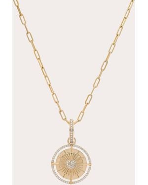 Preeti Sandhu Diamond & 14K Venus Medallion Necklace - Natural