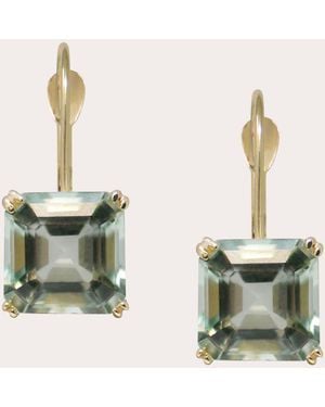 Anzie Amethyst Jac+Jo Harper Drop Earrings - Green
