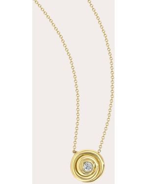 Future Fortune Diamond Galaxy Of The Stars Pendant Necklace - Natural