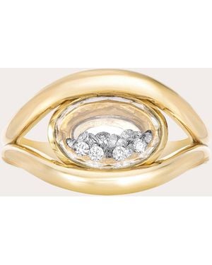 Moritz Glik Diamond Cascavel Petite East-West Ring - Natural