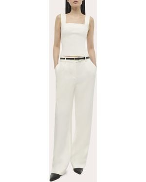 Jonathan Simkhai Madine Compact Knit Tank Top - Natural