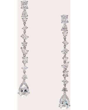 Anabela Chan Diamond Celestial Dust Drop Earrings - Natural