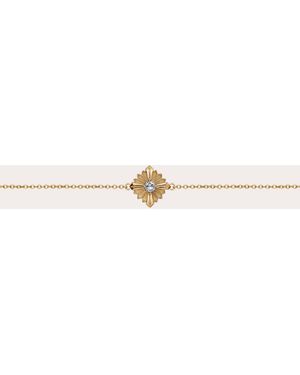 Rouvenat Diamond & 18K Small Stamp Bracelet - Natural