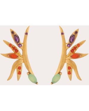 Boheme by Vero Birds Of Paradise Stud Earrings - Natural