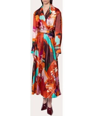 ROKSANDA Jana Silk Collared Surplice Top