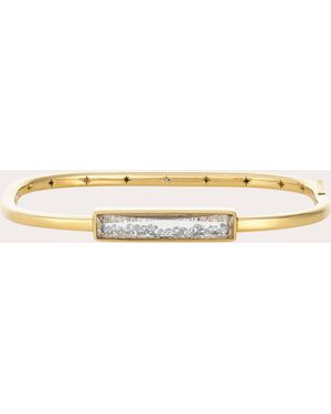 Moritz Glik Diamond Core Petite Bangle Bracelet - Natural