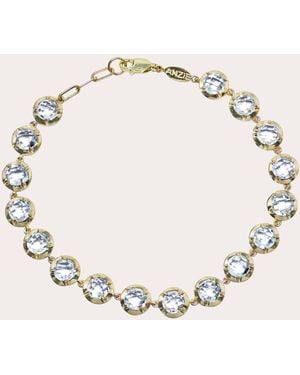 Anzie Topaz & 14K Mélia Tennis Bracelet - Natural