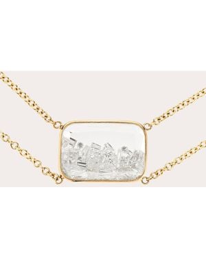 Moritz Glik Diamond & 18K Ten Fourteen Shaker Choker Necklace - Natural