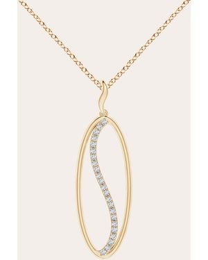 Natori Shangri-La 14K Diamond Yin-Yang Pendant Necklace - Natural