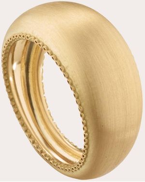 Elizabeth Moore 18K Infinity Bubble Ring - Metallic