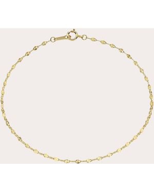 Zoe Lev 14K Mini Mirror Chain Bracelet - Natural