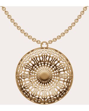 MUVEIL Vermeil 432Hz Pendant Necklace - Metallic