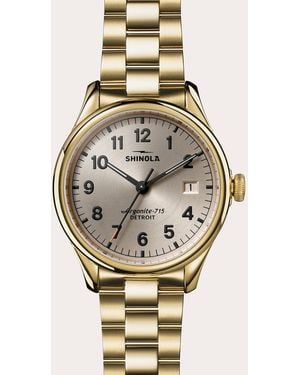 Shinola Vinton 38Mm Bracelet Watch - Metallic