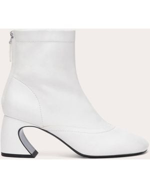 3.1 Phillip Lim Id Leather Ankle Boot - White