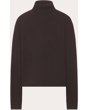 Co. Fine Cashmere Slim Turtleneck - Black