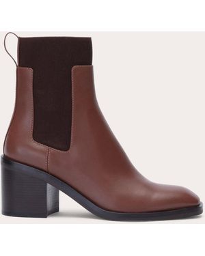 3.1 Phillip Lim Alexa Leather Chelsea Boot - Brown