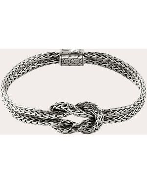 John Hardy 7Mm Love Knot Bracelet - Metallic