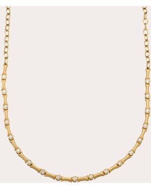 Elizabeth Moore Diamond & 18K Stability Necklace - Natural
