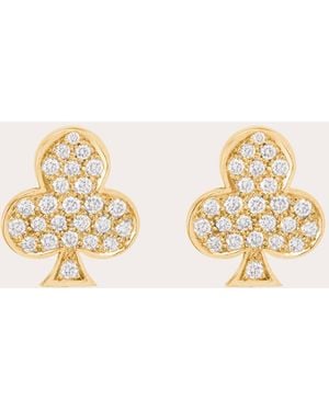 MYSTERYJOY Harmonie 18K And Lab-Grown Diamond Earrings - Natural