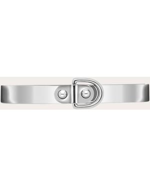 Statement Paris Rivet Bangle Bracelet - Natural