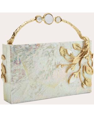 Emm Kuo Brancuse Mother Of Pearl Clutch 14K - Metallic