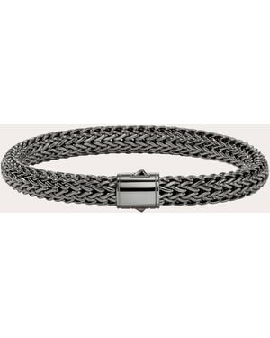 John Hardy 7.5Mm Blackened Icon Chain Bracelet - Natural