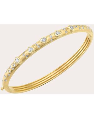 Future Fortune Diamond & 18K Queen Of Hearts Bracelet - Natural