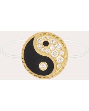 MYSTERYJOY Diamond & 18K Yin Yang Ring - Natural