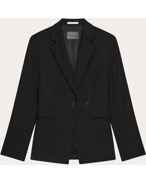 Helmut Lang Wool Gabardine Closet Blazer - Black