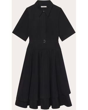 Co. 'Stton Poplin Belted Shirt Dress - Black