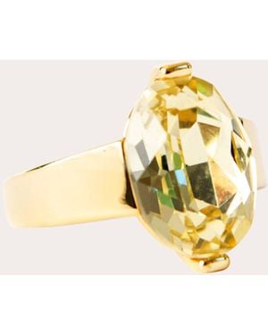 Short & Suite Oval Ring - Metallic