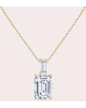 Natori Orient Express 14K Lab-Grown Diamond Pendant Necklace - Natural