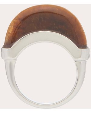 Wyld Box Tiger's Eye Luna Ring - Natural