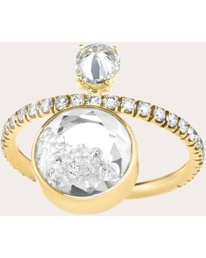 Moritz Glik Diamond & 18K Eternity Shaker Ring - Metallic
