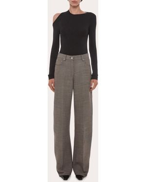 Helmut Lang Relaxed Bootcut Pants - Gray