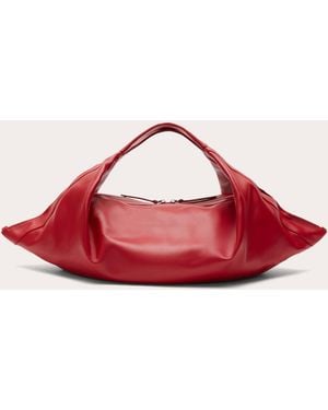 3.1 Phillip Lim Luna Folded Leather Handbag - Red