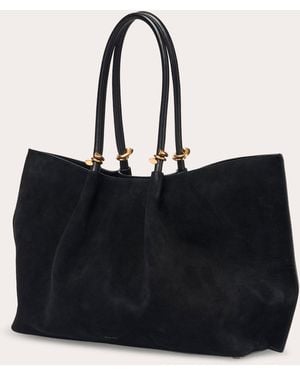 Jonathan Simkhai Devon Suede Tote - Black