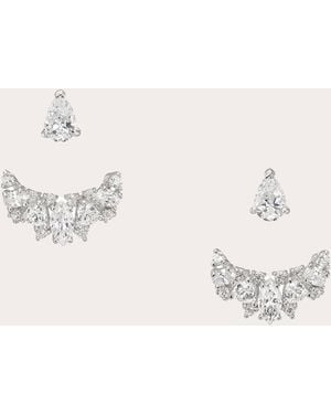 Anabela Chan Diamond & 18K Snowflower Ear Jackets 18K - Natural