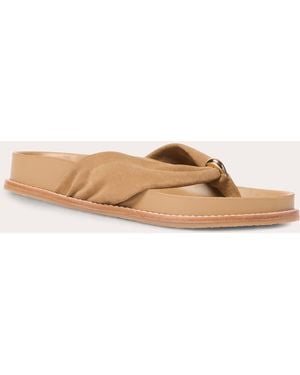 Jonathan Simkhai Stella Suede Sport Sandal - Natural
