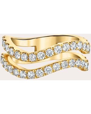 Graziela Gems Diamond & 18K Rio Double Band Ring - Natural
