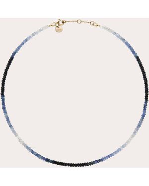 Atelier Paulin Sapphire Rivière Choker Necklace - Natural