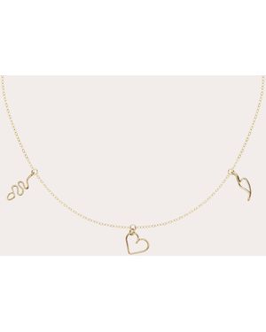 Atelier Paulin Dare To Love Me Charm Necklace - Natural