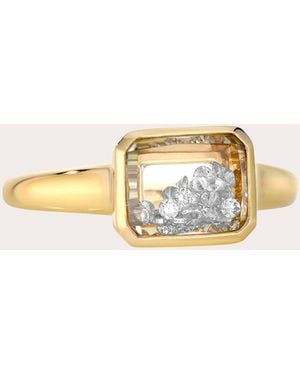 Moritz Glik Diamond Neue Petite Step-Cut Ring - Natural