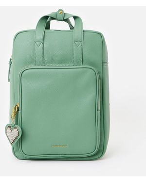 Oliver Bonas Mami Sage Backpack - Green