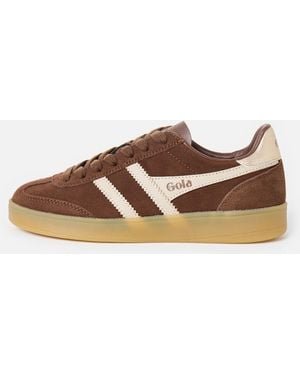 Gola Viper & Gold Trainers - Brown