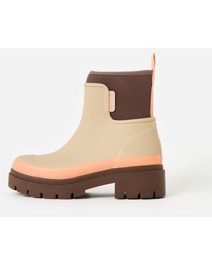 Merry People & Apricot Tully Ankle Wellington Boots, Size 3 - Natural