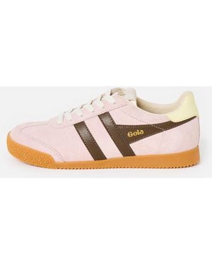 Gola X Ob Exclusive Elan Chalk & Buttermilk Trainers, Size 3 - White