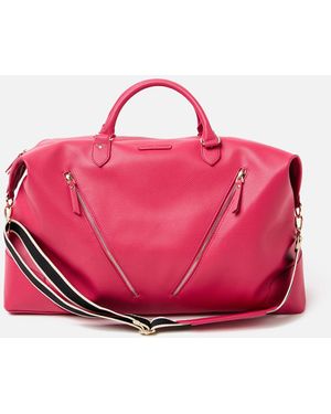 Oliver Bonas Olivia Raspberry Weekend Bag - Blue